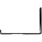 Ekena Millwork Steel Hanging Shelf Bracket, Powder Coated Black 2"W x 10"D x 6 1/2"H BKTM02X10X06HSPBL - alternate 10